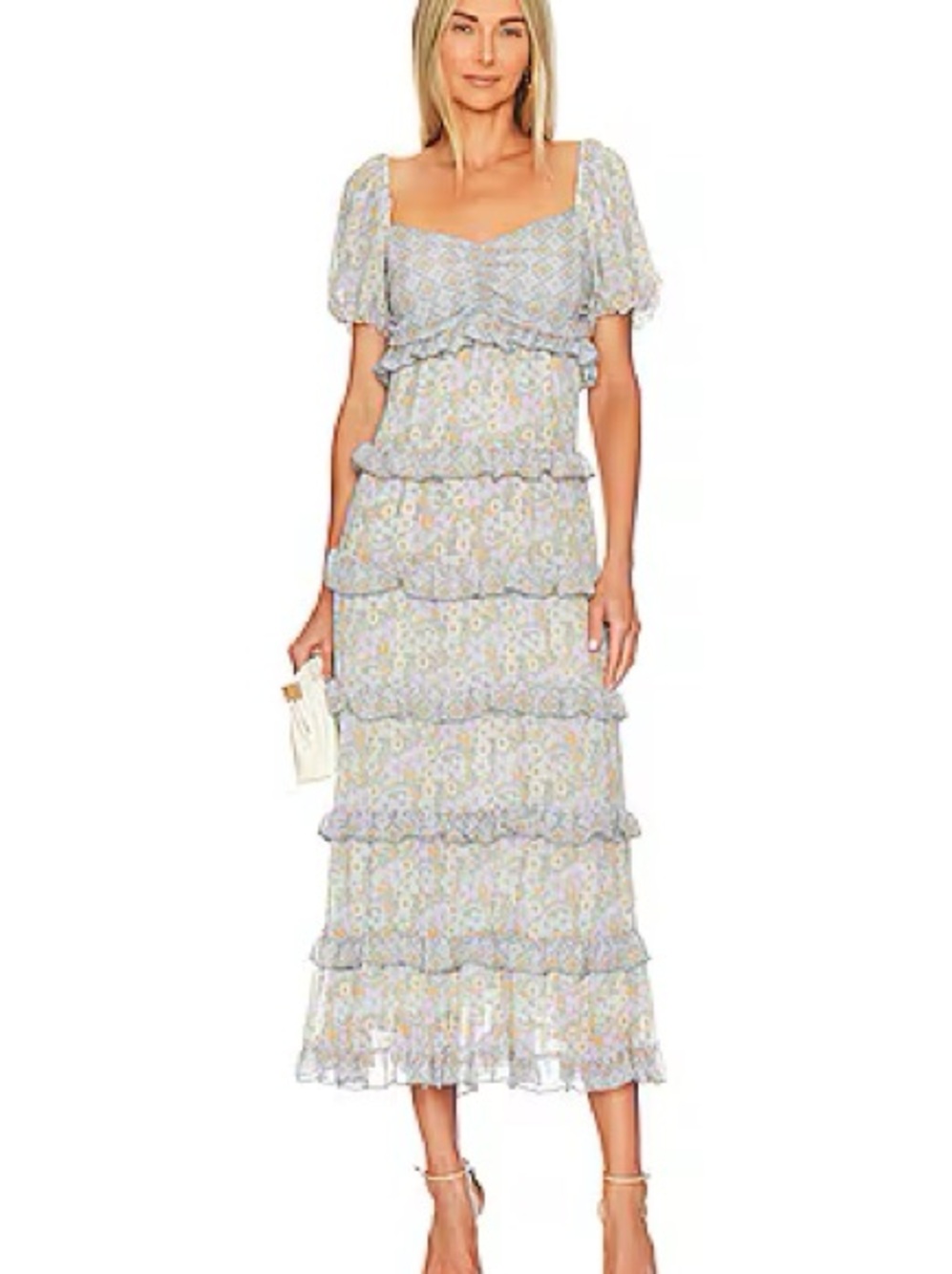 SHOW ME YOUR MUMU Colette Maxi Dress in Primrose Print